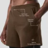 Conquer React 2-in-1 Performance Short - Espresso/Black