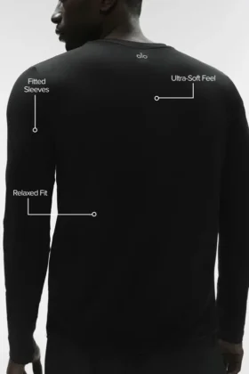 Conquer Reform Crewneck Long Sleeve – Black