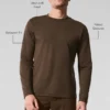 Conquer Reform Crewneck Long Sleeve - Espresso