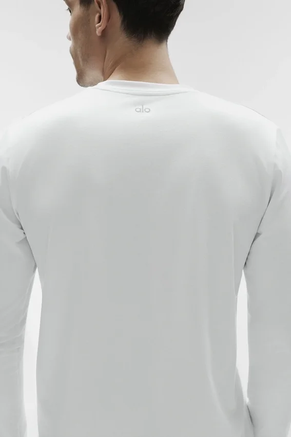 Conquer Reform Crewneck Long Sleeve - White