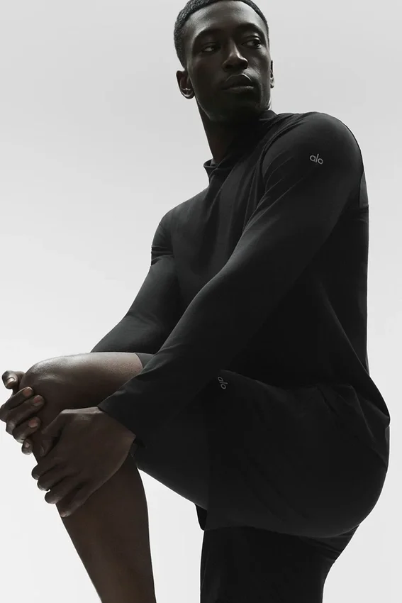 Conquer Reform Long Sleeve with Hood - Black