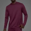 Conquer Reform Long Sleeve with Hood - Burgundy