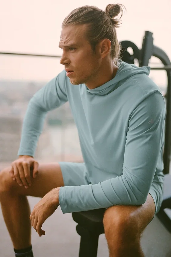 Conquer Reform Long Sleeve with Hood - Desert Sage