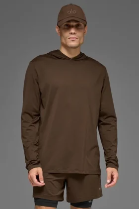 Conquer Reform Long Sleeve with Hood - Espresso