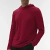 Conquer Reform Long Sleeve with Hood - Garnet