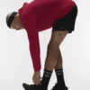 Conquer Reform Long Sleeve with Hood - Garnet