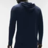 Conquer Reform Long Sleeve with Hood - Navy