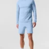 Conquer Reform Long Sleeve with Hood - Seashell Blue