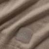 Cotton Cashmere Ever Soft Short Sleeve Crew - Gravel
