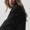 Cotton Real Deal Button up Long Sleeve - Black