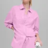 Cotton Real Deal Button up Long Sleeve - Candy Heart Pink
