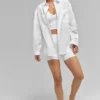 Cotton Real Deal Button up Long Sleeve - White