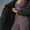 Crinkle on the Move Trench - Black