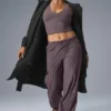 Crinkle on the Move Trench - Black