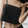 Cropped Connection Tank - Black
