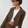 Cropped Cosmopolitan Jacket - Espresso