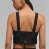 Cropped Dreamscape Tank - Black
