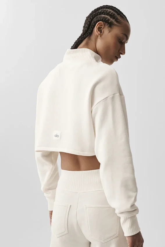 Cropped Serenity Coverup - Ivory