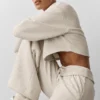 Cropped Serenity Coverup - Oatmeal Heather