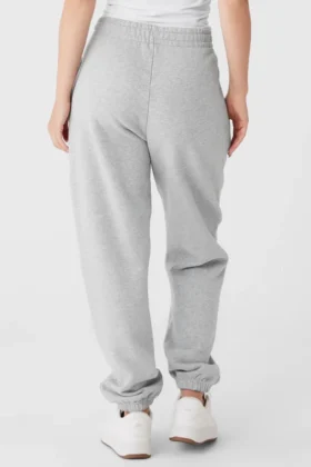 Cuffed Renown Heavy Weight Sweatpant – Athletic Heather Grey