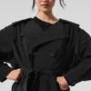 Daybreak Long Coat - Black