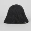 Denim Knit Cloche - Black/Anthracite