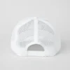 District Trucker Hat - White/White