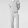 Domain Rib Knit Sweatpant - Athletic Heather Grey
