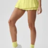 Double or Nothing Tennis Skirt - Sunshine