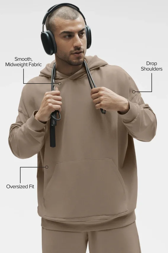 Double Take Hoodie - Gravel