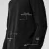 Double Take Long Sleeve Crew - Black