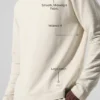 Double Take Long Sleeve Crew - Bone