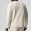 Double Take Long Sleeve Crew - Bone