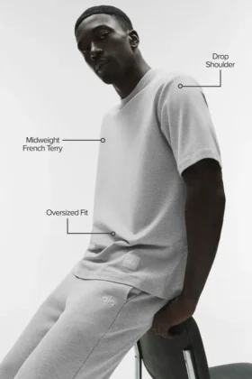 Double Take Short Sleeve – Athletic Heather Grey
