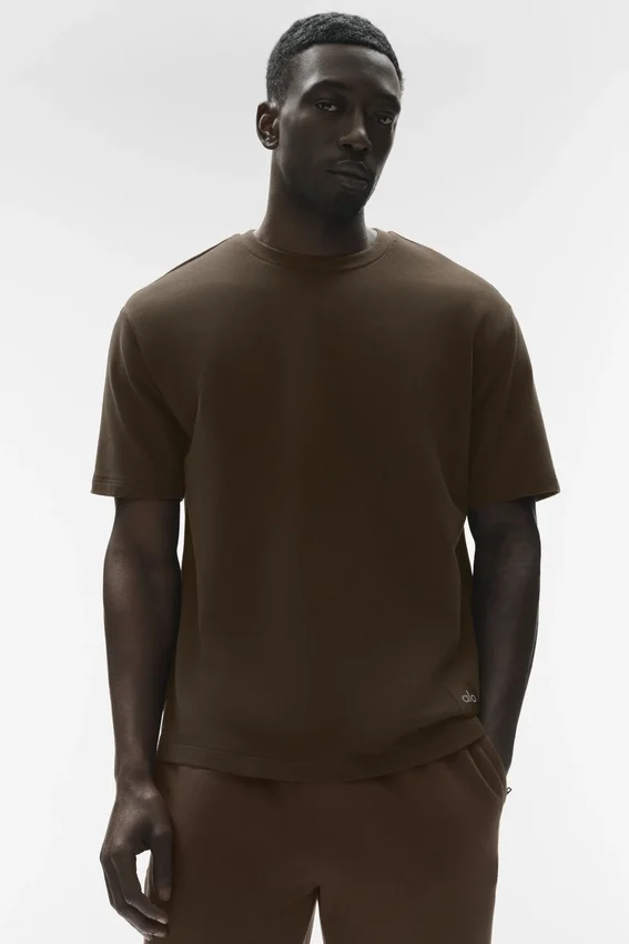 Double Take Short Sleeve - Espresso