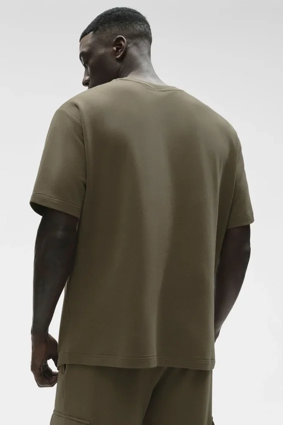 Double Take Short Sleeve - Olive Tree