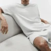 Double Take Short Sleeve - White Heather