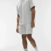 Double Take Short Sleeve - White Heather