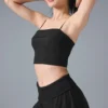 Doubles Only Bra Tank - Black