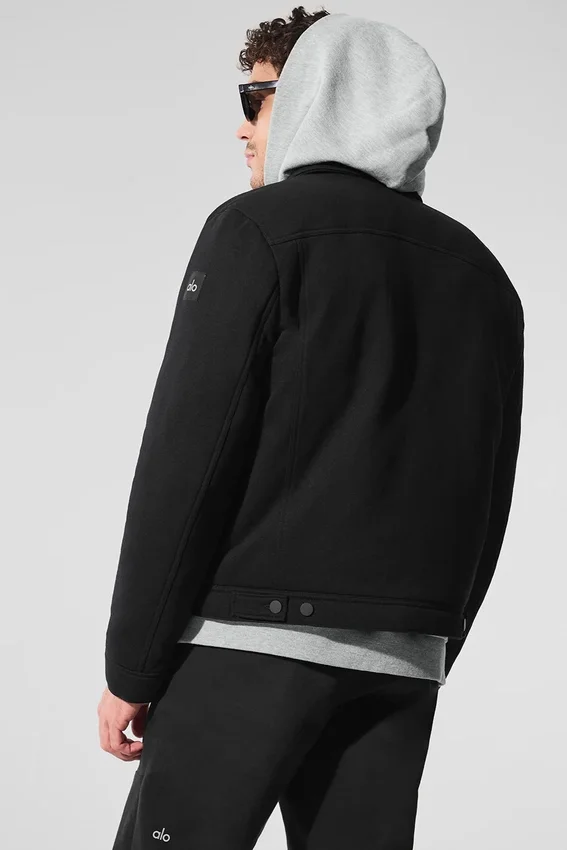 Ease Trucker Jacket - Black