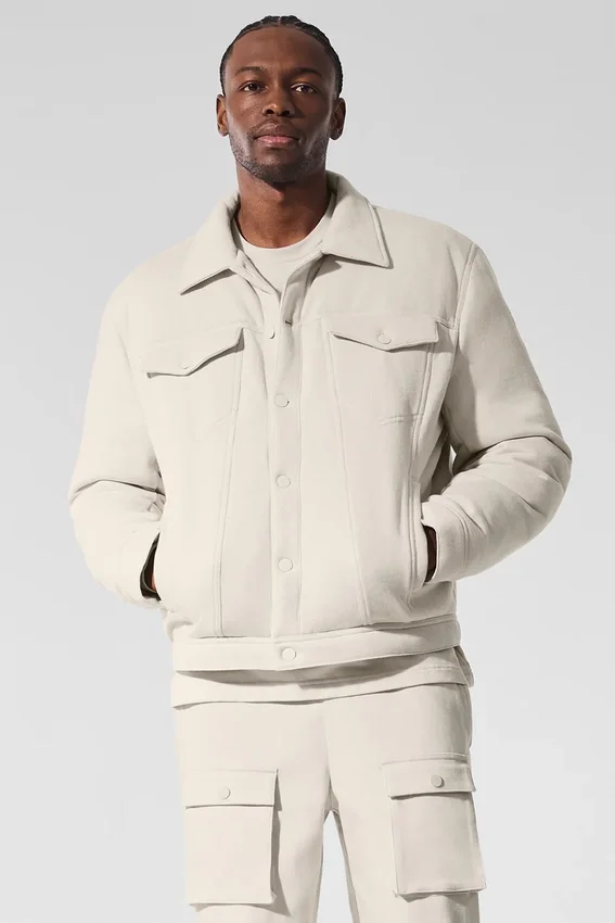 Ease Trucker Jacket - Bone