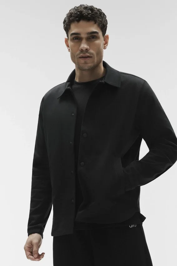 Edition Sueded Jacket - Black