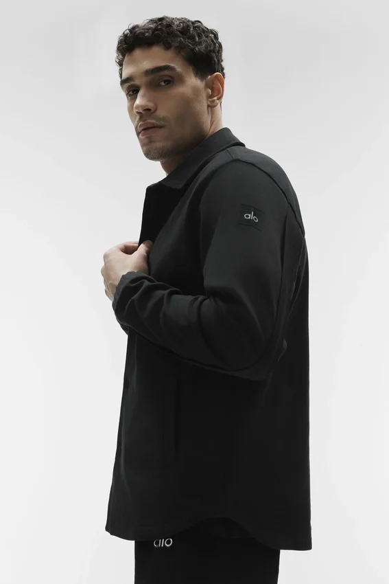 Edition Sueded Jacket - Black