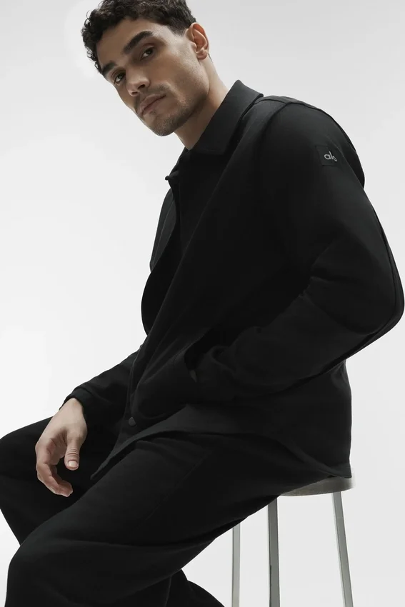 Edition Sueded Jacket - Black