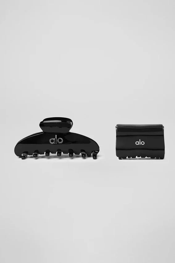 Effortless Claw Clip (2-Pack) - Black