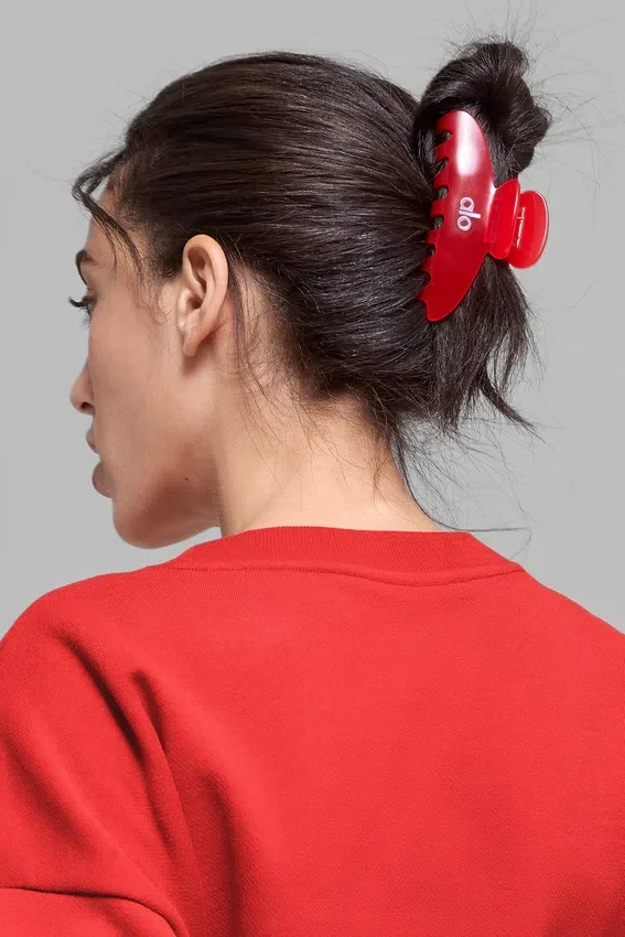 Effortless Claw Clip (2-Pack) - Bright Red