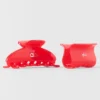 Effortless Claw Clip (2-Pack) - Bright Red