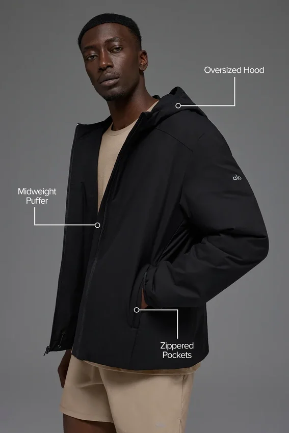 Elemental Full-Zip Jacket - Black