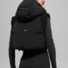Fast Lane Puffer Vest - Black