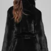 Faux Fur Starstruck Coat - Black